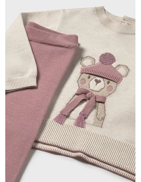 Conj. pantalon largo tricot - Orquidea  | MAYORAL