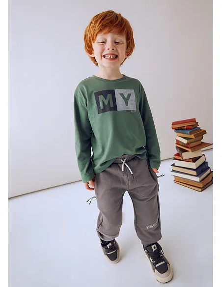 Pantalon punto active - Gris    | MAYORAL