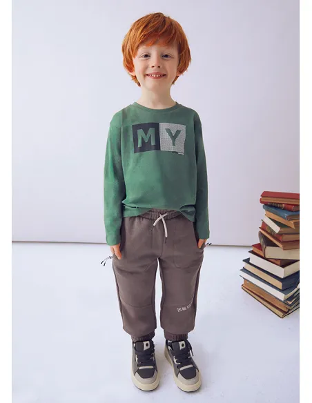 Pantalon punto active - Gris    | MAYORAL