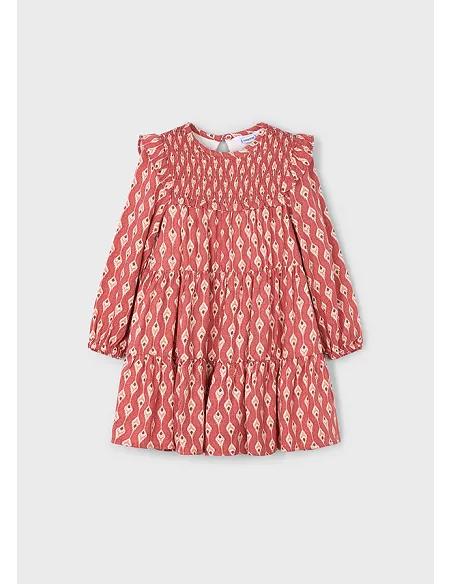 Vestido viella estampado - Tandoori  | MAYORAL