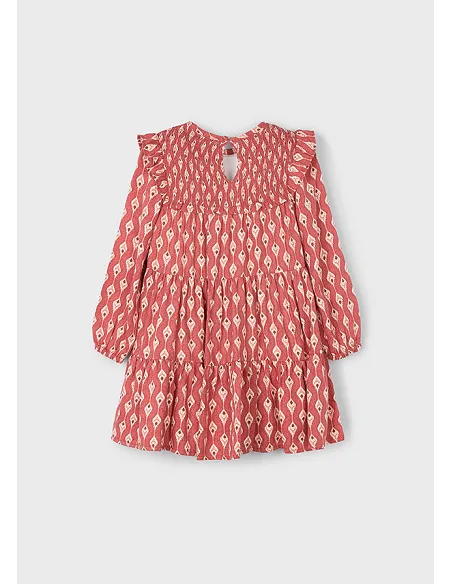 Vestido viella estampado - Tandoori  | MAYORAL