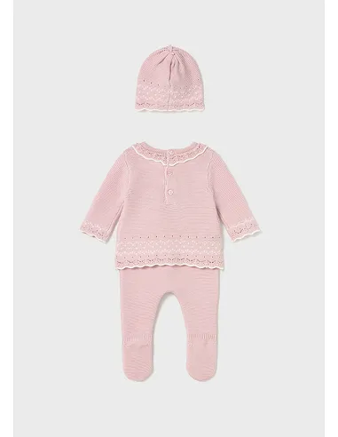 Conj. polaina y gorro tricot - Cuarzo   | MAYORAL
