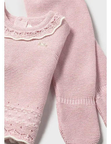 Conj. polaina y gorro tricot - Cuarzo   | MAYORAL