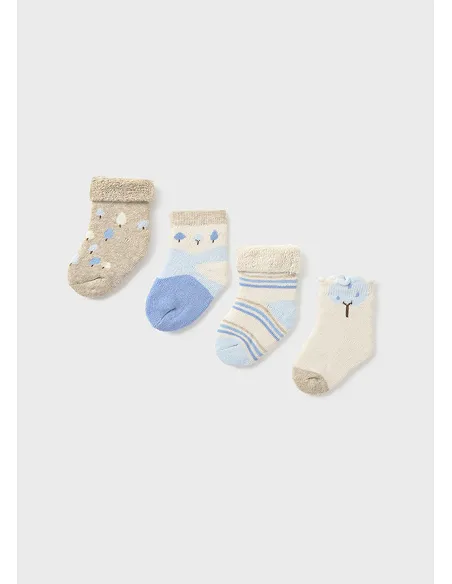 Set 4 calcetines - Nube-cielo | MAYORAL