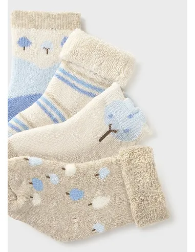 Set 4 calcetines - Nube-cielo | MAYORAL