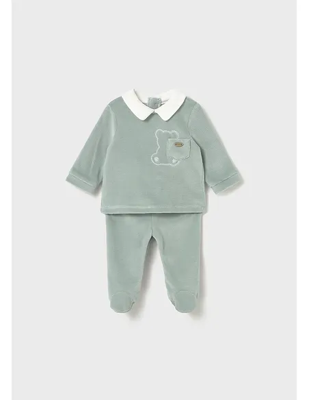 Conj. polaina tundosado cuell - Hielo    | MAYORAL