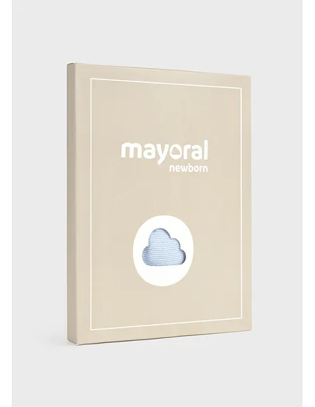 Conj. polaina y gorro tricot - Cielo    | MAYORAL
