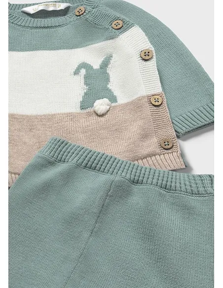 Conj. pantalon largo tricot - Lluvia | MAYORAL