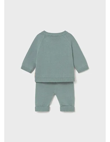 Conj. pantalon largo tricot - Lluvia | MAYORAL