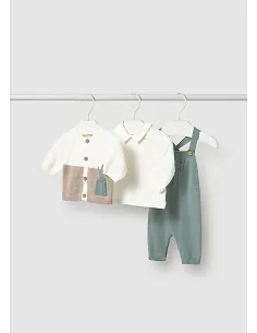 Conj. peto tricot - Lluvia | MAYORAL