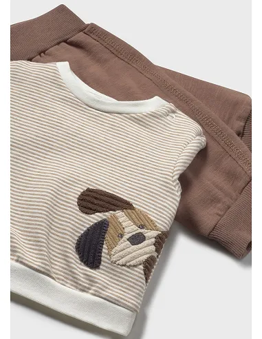 Chandal 3 piezas chaleco - Cacao | MAYORAL