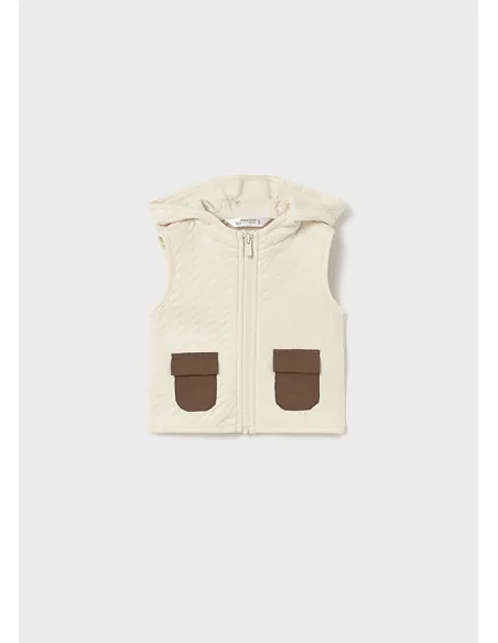 Chandal 3 piezas chaleco - Cacao | MAYORAL