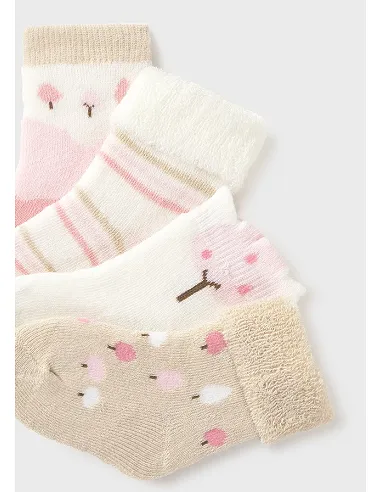 Set 4 calcetines - Rosab-cuar | MAYORAL