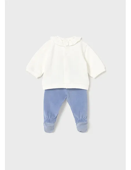 Conj. polaina combinado - Dream blue