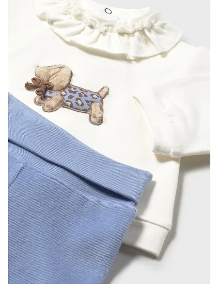 Conj. polaina combinado - Dream blue