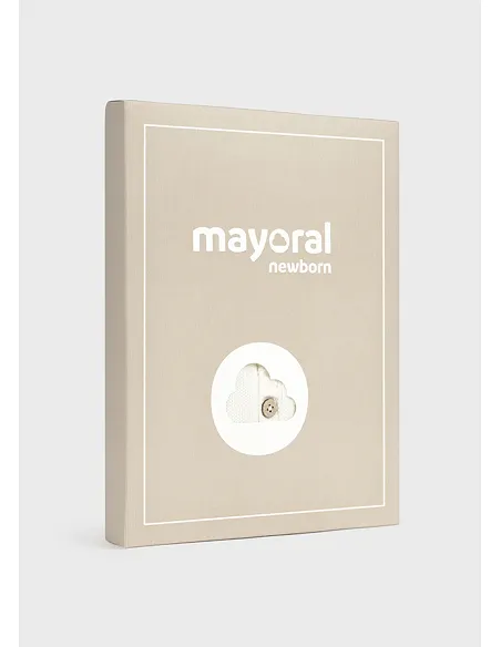 Conj. polaina 3 piezas tricot - Manzanilla | MAYORAL