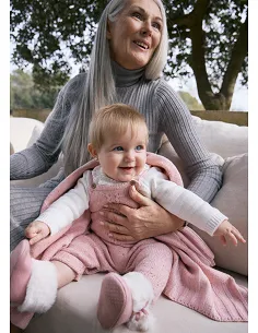 Conj. peto y jersey tricot - Orquidea m | MAYORAL