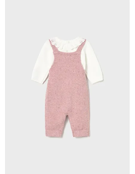 Conj. peto y jersey tricot - Orquidea m | MAYORAL