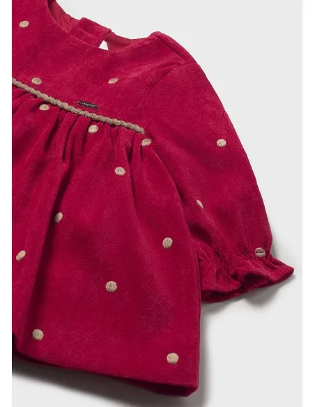 Vestido fantasia - Guinda    