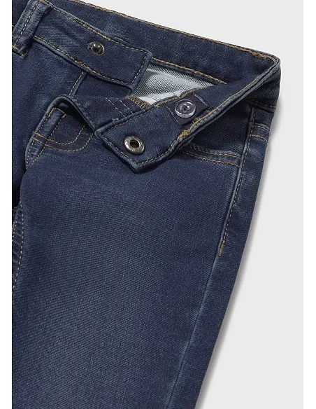 Pantalon soft denim - Oscuro    