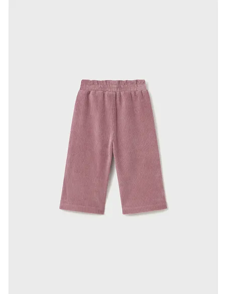 Pantalon largo punto pana - Orquidea | MAYORAL