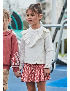 Falda pantalon estampada - Tandoori  | MAYORAL