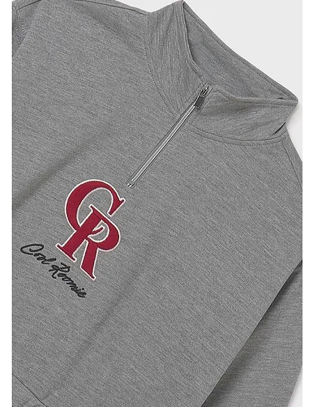 Pullover cremallera - Acero vig  | MAYORAL