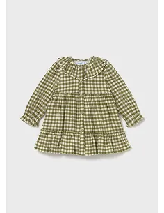 Vestido cuadro vichy - Laurel   | MAYORAL
