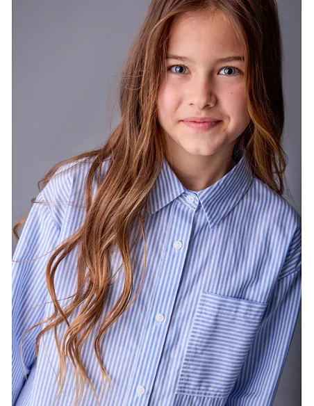 Blusa bolsillo - Rayas    | MAYORAL