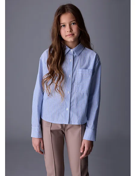 Blusa bolsillo - Rayas    | MAYORAL