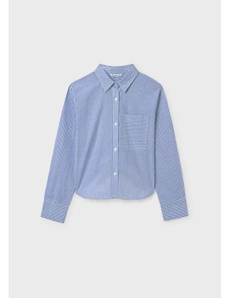 Blusa bolsillo - Rayas    | MAYORAL