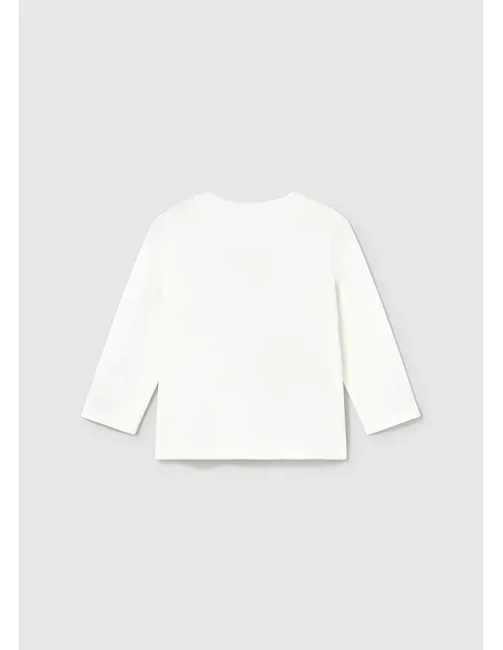 Camiseta m/l "play" tractor - Nata      