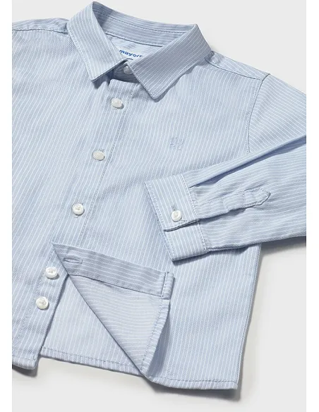 Camisa m/l basica - Celeste ra | MAYORAL