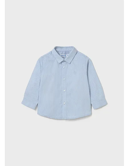 Camisa m/l basica - Celeste ra | MAYORAL