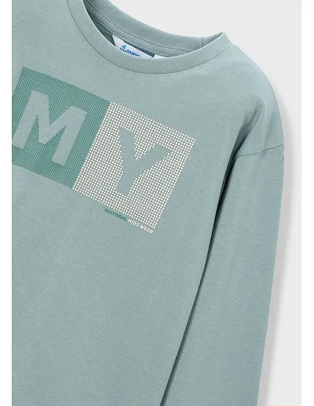 Camiseta m/l basica - Glaciar   | MAYORAL