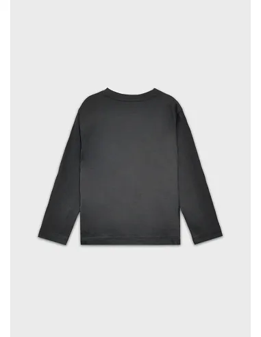 Camiseta m/l basica - Sombra   | MAYORAL