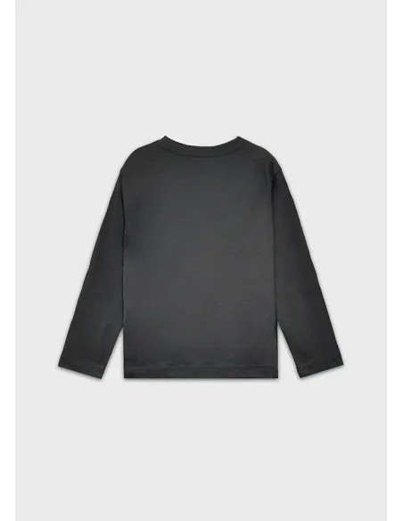 Camiseta m/l basica - Sombra   | MAYORAL