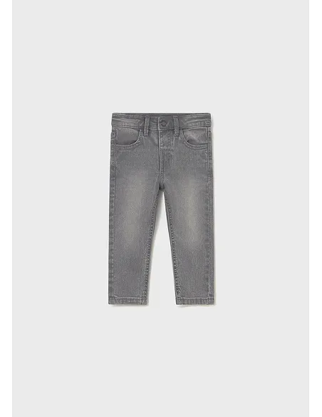 Pant. tejano slim fit basico - Gris medio | MAYORAL