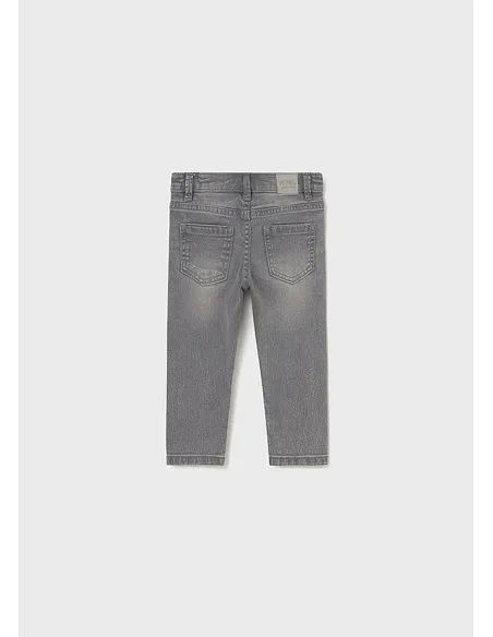 Pant. tejano slim fit basico - Gris medio | MAYORAL