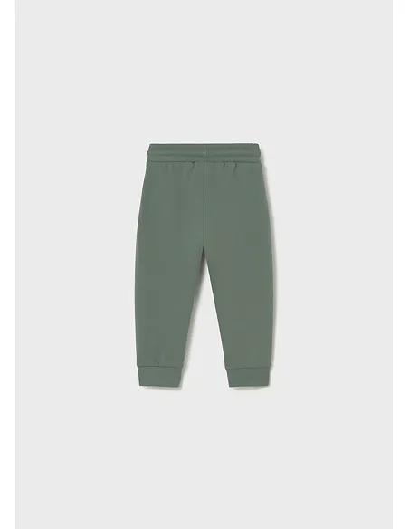 Pantalon felpa basico puños - Abeto    | MAYORAL