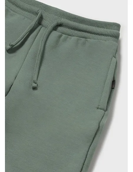 Pantalon felpa basico puños - Abeto    | MAYORAL