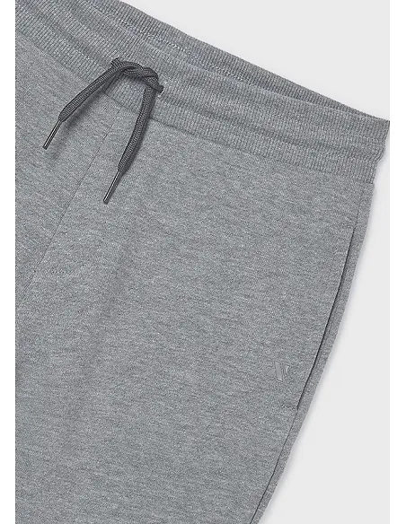 Pantalon felpa basico puños - Niebla vig | MAYORAL