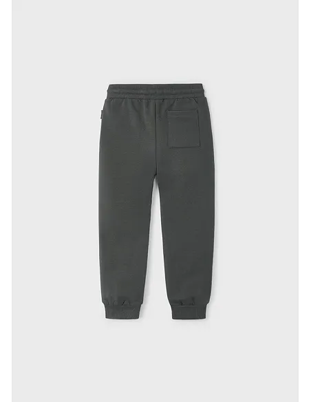 Pantalon felpa basico puños - Pizarra   | MAYORAL