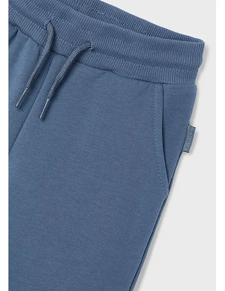 Pantalon felpa basico puños - Acero    | MAYORAL