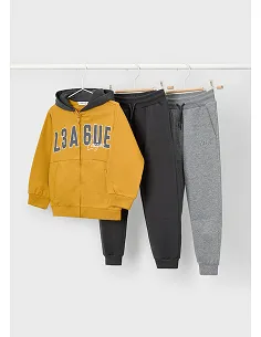 Chandal felpa 2p basico - Mostaza   | MAYORAL