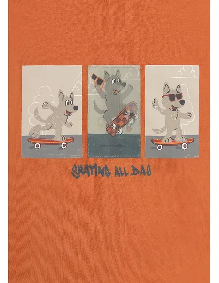 Camiseta m/l lenticular - Calabaza  | MAYORAL