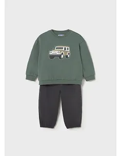 Chandal pullover pantalon - Abeto    | MAYORAL