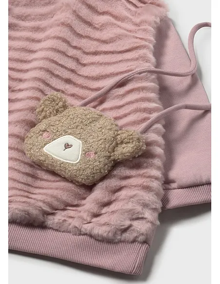 Vestido con bolso - Cuarzo   | MAYORAL