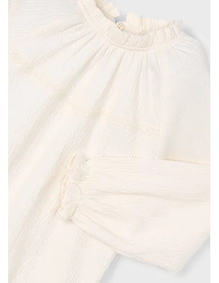 Camiseta m/l punto bambula - Macchiato  | MAYORAL