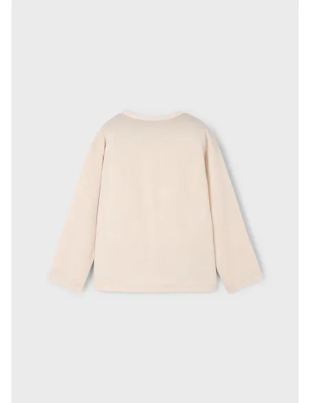 Camiseta m/l - Almendra  | MAYORAL